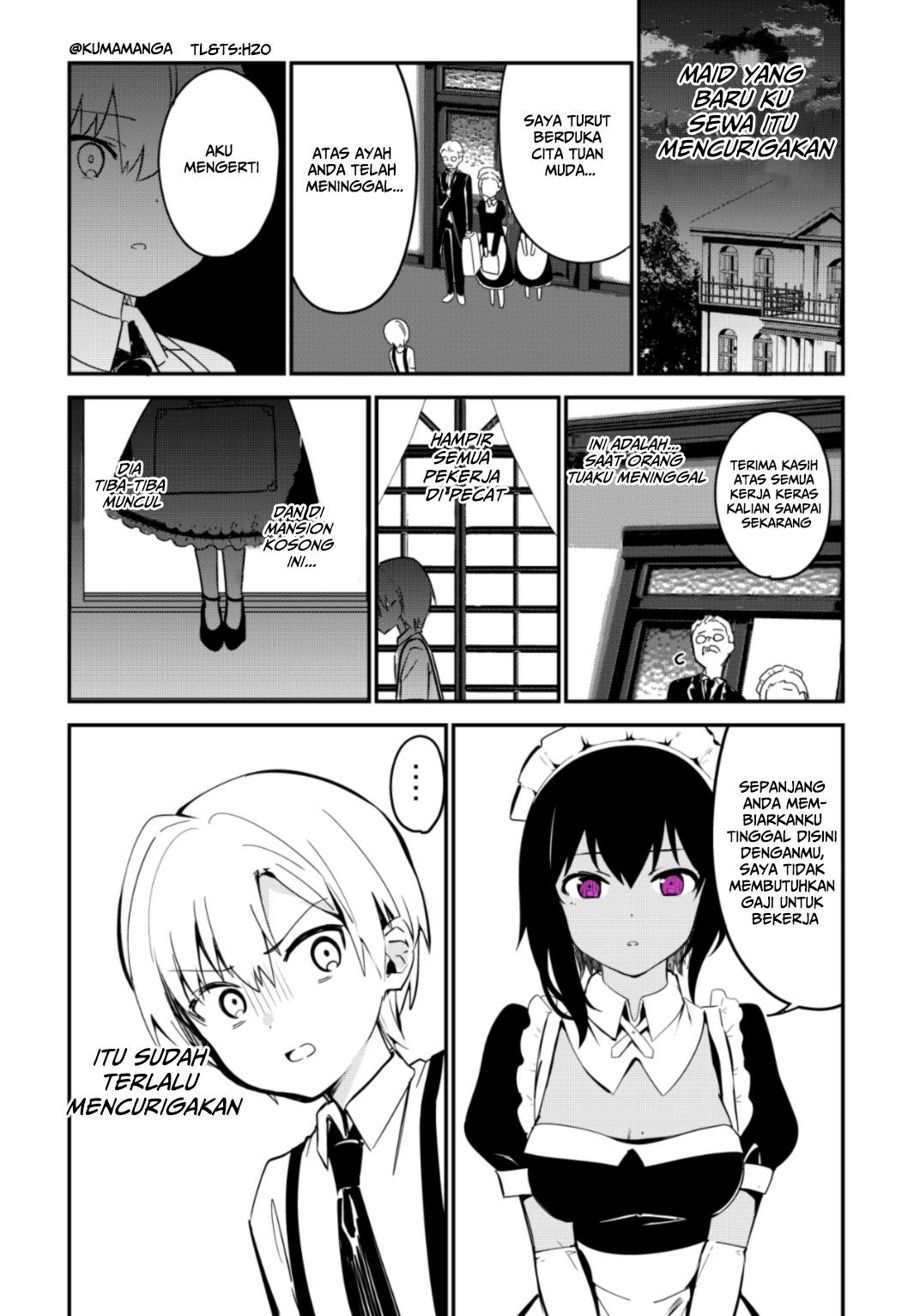 My Recently Hired Maid Is Suspicious (Webcomic) Chapter 03 Bahasa Indonesia